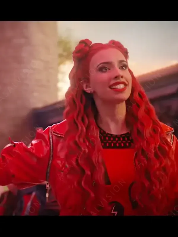 Asal Vision Leather Jackets | Descendants The Rise of Kylie Cantrall Jacket Red