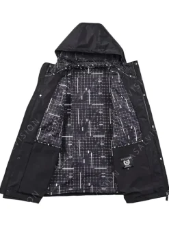 Asal Vision Cotton Jackets | Cotton Jackets | Destiny 2 Vault Of Glass Raid Jacket Black