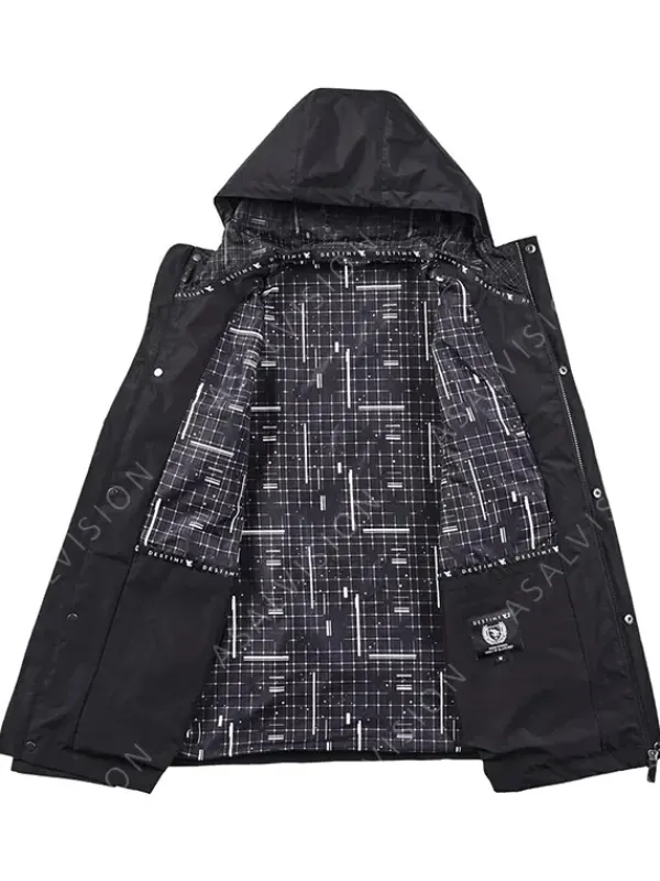Asal Vision Cotton Jackets | Cotton Jackets | Destiny 2 Vault Of Glass Raid Jacket Black