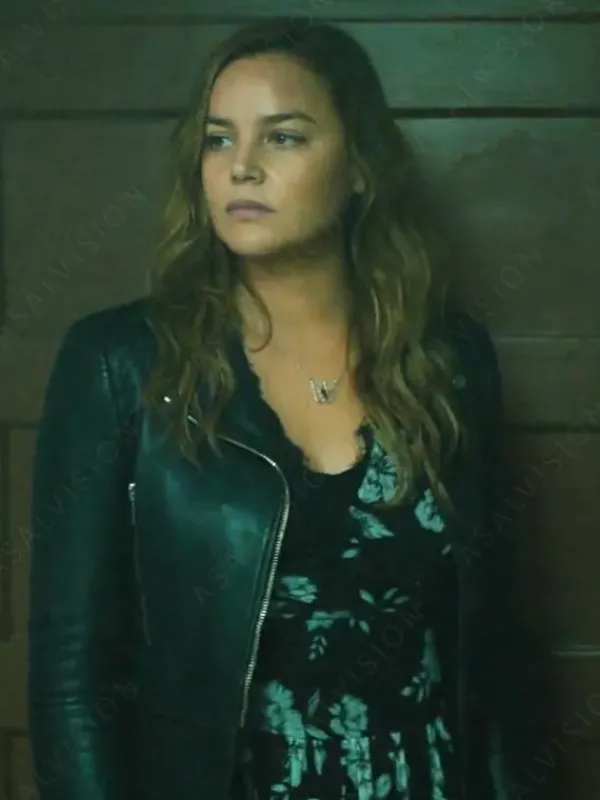 Asal Vision Leather Jackets | Detained 2024 Rebecca Kamen Leather Jacket Black