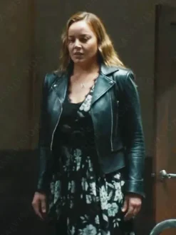 Asal Vision Leather Jackets | Detained 2024 Rebecca Kamen Leather Jacket Black