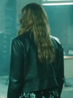 Asal Vision Leather Jackets | Detained 2024 Rebecca Kamen Leather Jacket Black