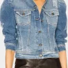 Asal Vision Denim Jackets | Diana Tejada Power Book II Ghost S02 Denim Jacket Blue