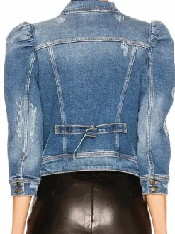 Asal Vision Denim Jackets | Diana Tejada Power Book II Ghost S02 Denim Jacket Blue