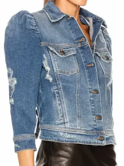 Asal Vision Denim Jackets | Diana Tejada Power Book II Ghost S02 Denim Jacket Blue