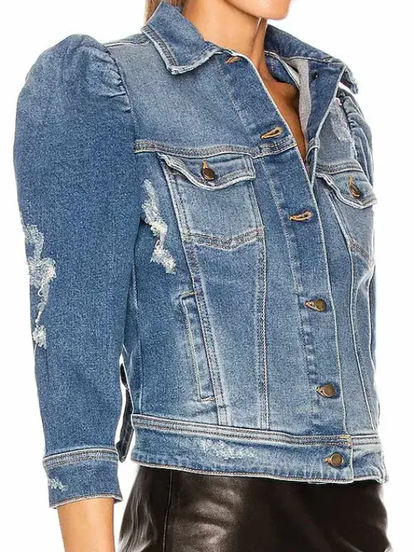 Asal Vision Denim Jackets | Diana Tejada Power Book II Ghost S02 Denim Jacket Blue