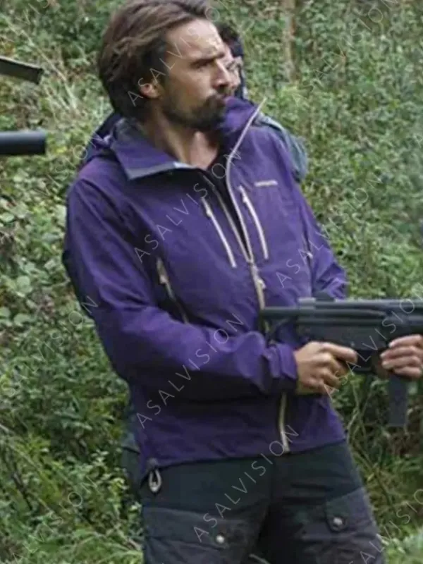 Asal Vision Cotton Jackets | Diego Killing Eve Jacket Purple
