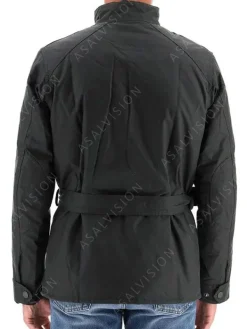 Asal Vision Cotton Jackets | Dimitri Belikov Vampire Academy Belted Jacket Black