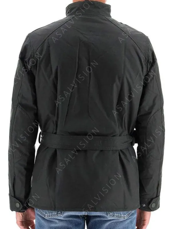 Asal Vision Cotton Jackets | Dimitri Belikov Vampire Academy Belted Jacket Black