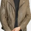 Asal Vision Brown Jackets | Leather Jackets | Distressed Biker Leather Jacket For Men Brown
