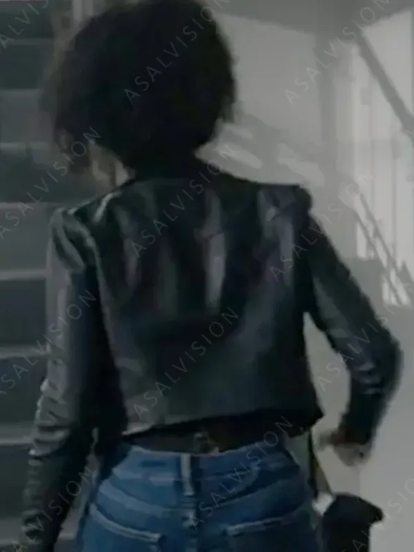 Asal Vision Black Jackets | Leather Jackets | Double Life 2023 Javicia Leslie Leather Jacket Black