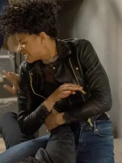 Asal Vision Black Jackets | Leather Jackets | Double Life 2023 Javicia Leslie Leather Jacket Black