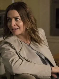 Asal Vision Cotton Jackets | Dr. Amelia Shepherd ’s Anatomy Season 15 Jacket Grey