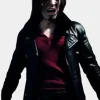 Asal Vision Men Coats | Dr. Michael Morbius 2022 Leather Coat Black