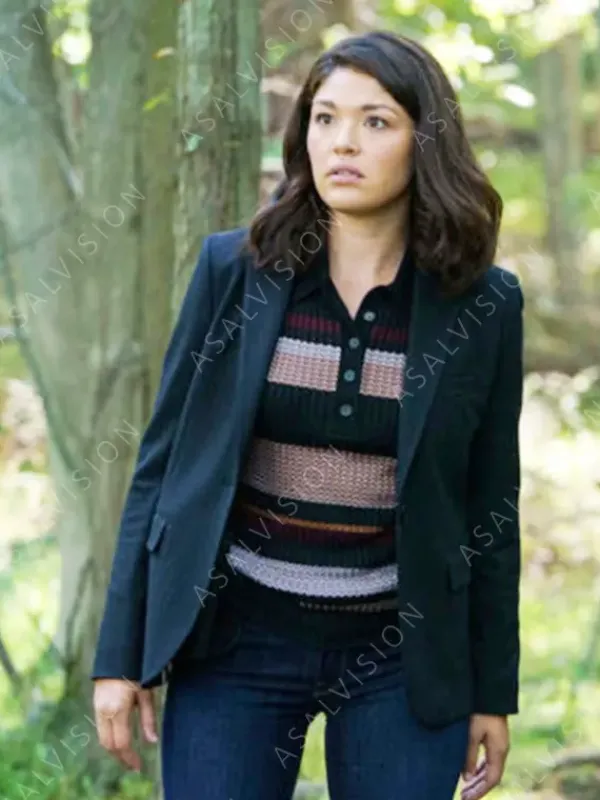 Asal Vision Blazers | Drea Mikami Manifest Season 3 Blazer Black