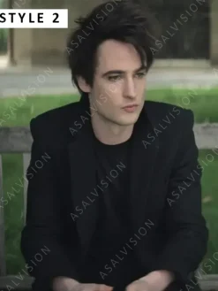 Asal Vision Men Coats | Dream The Sandman Long Coat Black