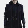 Asal Vision Men Coats | Dune Paul Atreides Wool Trench Coat Black