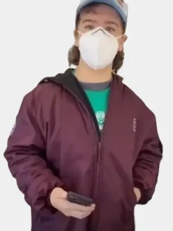 Asal Vision Cotton Jackets | Dustin Henderson Stranger Things Jacket Maroon