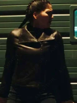 Asal Vision Leather Jackets | Echo 2024 Maya Lopez Leather Jacket Black
