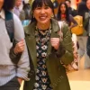 Asal Vision Women Coats | Eleanor Wong Never Have I Ever Leather Coat Green