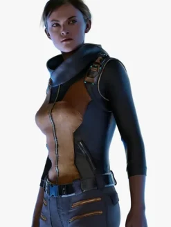 Asal Vision Vests | Ellen Anders Halo Leather Vest