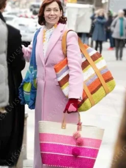 Asal Vision Women Coats | Elsbeth 2024 Carrie Preston Coat Pink