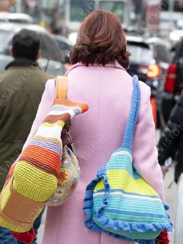 Asal Vision Women Coats | Elsbeth 2024 Carrie Preston Coat Pink