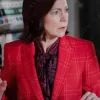 Asal Vision Blazers | Elsbeth 2024 Elsbeth Tascioni Plaid Blazer Red