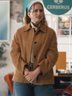 Asal Vision Leather Jackets | Elsbeth Quinn Powers Jacket Brown