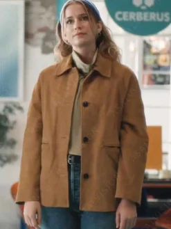 Asal Vision Leather Jackets | Elsbeth Quinn Powers Jacket Brown