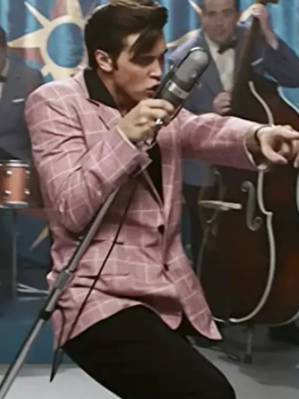 Asal Vision Blazers | Elvis 2022 Austin Butler Pink Blazer