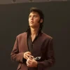 Asal Vision Blazers | Elvis 2022 Elvis Presley Blazer Burgundy