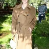 Asal Vision Women Coats | Emilia Perez 2024 Selena Gomez Trench Coat Brown