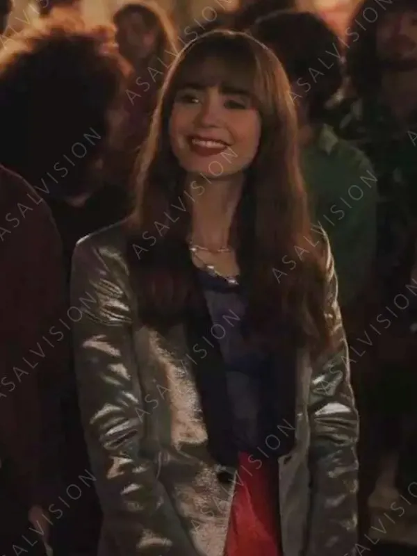 Asal Vision Blazers | Emily Cooper Emily In Paris Season 3 Blazer Silver