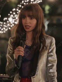 Asal Vision Blazers | Emily Cooper Emily In Paris Season 3 Blazer Silver