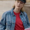 Asal Vision Denim Jackets | Emily In Paris Camille Razat Denim Jacket Blue