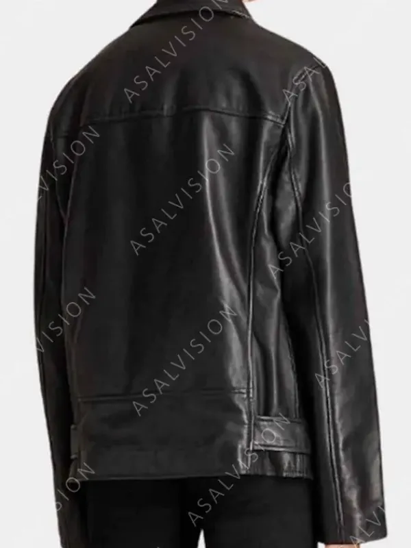 Asal Vision Black Jackets | Leather Jackets | Emily In Paris Camille Razat Leather Jacket Black