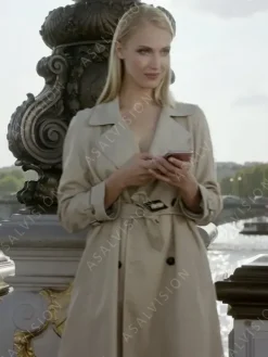 Asal Vision Women Coats | Emily in Paris Camille Trench Coat