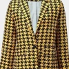 Asal Vision Blazers | Emily in Paris Emily Cooper Blazer Yellow And Black