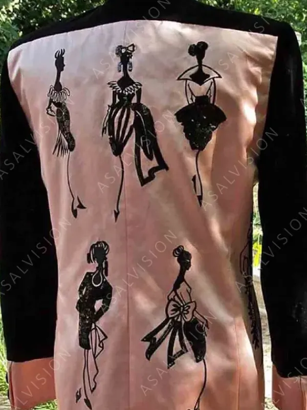 Asal Vision Blazers | Emily In Paris Emily Cooper Pink And Black Blazer Black And Pink