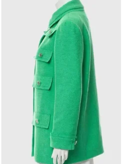 Asal Vision Women Coats | Emily In Paris Emily Cooper Coat Green