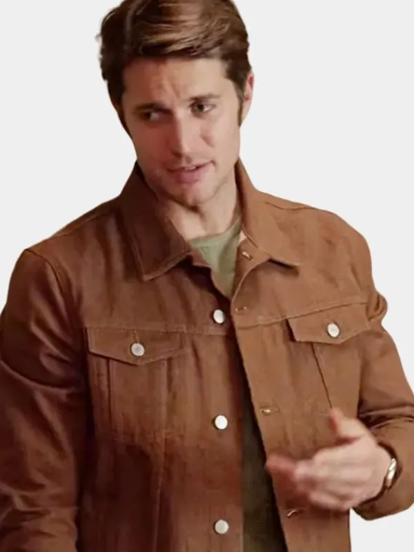 Asal Vision Cotton Jackets | Emily in Paris Lucas Bravo Jacket Brown