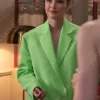 Asal Vision Blazers | Emily In Paris Season 3 Camille Blazer Green