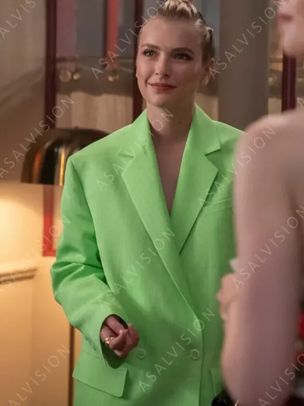 Asal Vision Blazers | Emily In Paris Season 3 Camille Blazer Green
