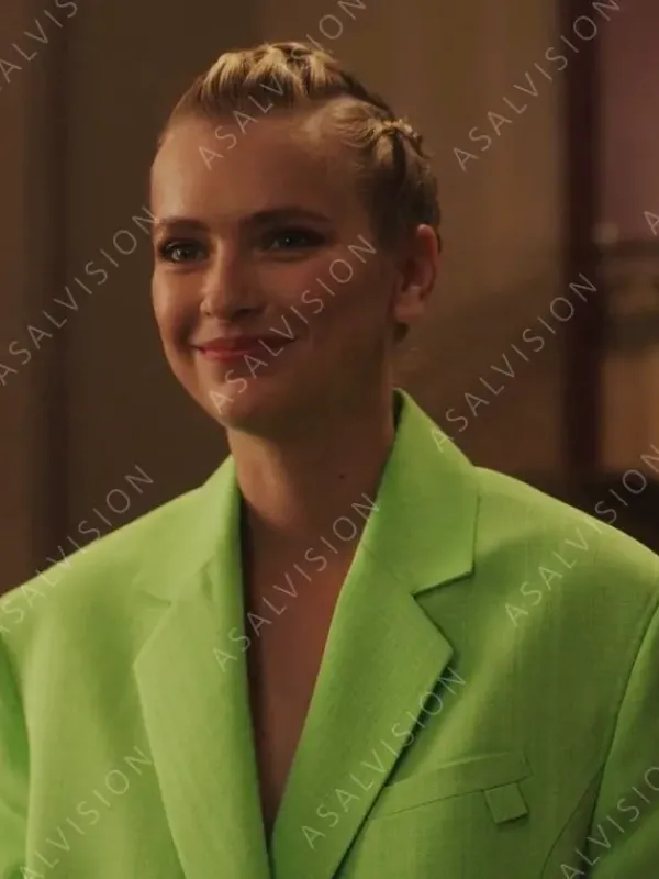 Asal Vision Blazers | Emily In Paris Season 3 Camille Blazer Green