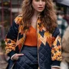 Asal Vision Cotton Jackets | Emily In Paris Season 4 Sofia Sideris Quilted Jacket