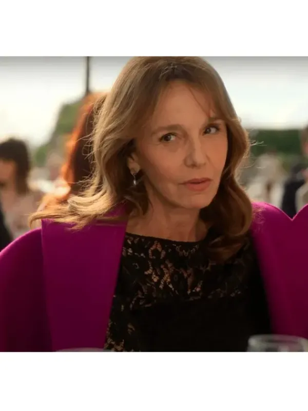 Asal Vision Women Coats | Emily In Paris Season 2 Sylvie Coat Purple