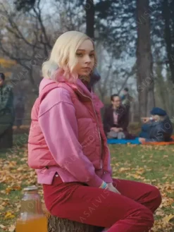 Asal Vision Vests | Enid Sinclair Wednesday 2022 Puffer Vest Pink