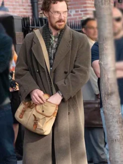 Asal Vision Men Coats | Eric Season 1 Benedict Cumberbatch Trench Coat Military Green