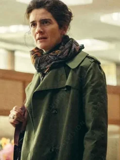 Asal Vision Women Coats | Eric Season 1 Cassie Anderson Trench Coat Green